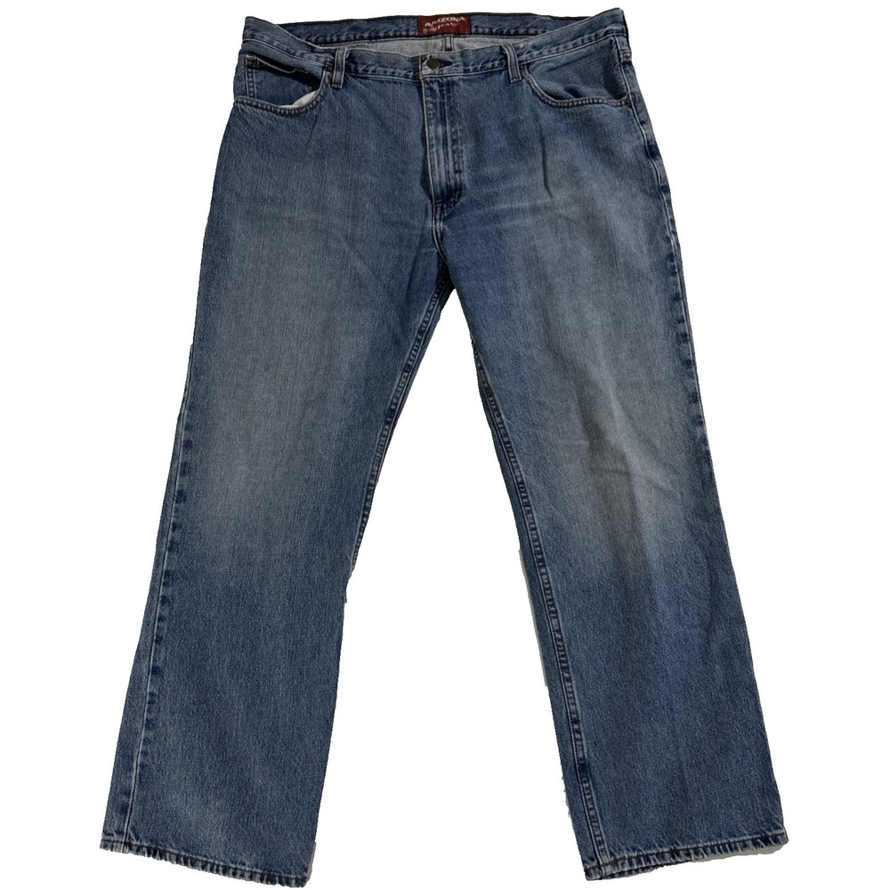 Arizona Jean Co. Men's Jeans 40x30 Original Straight Blue Denim 100% Cotton